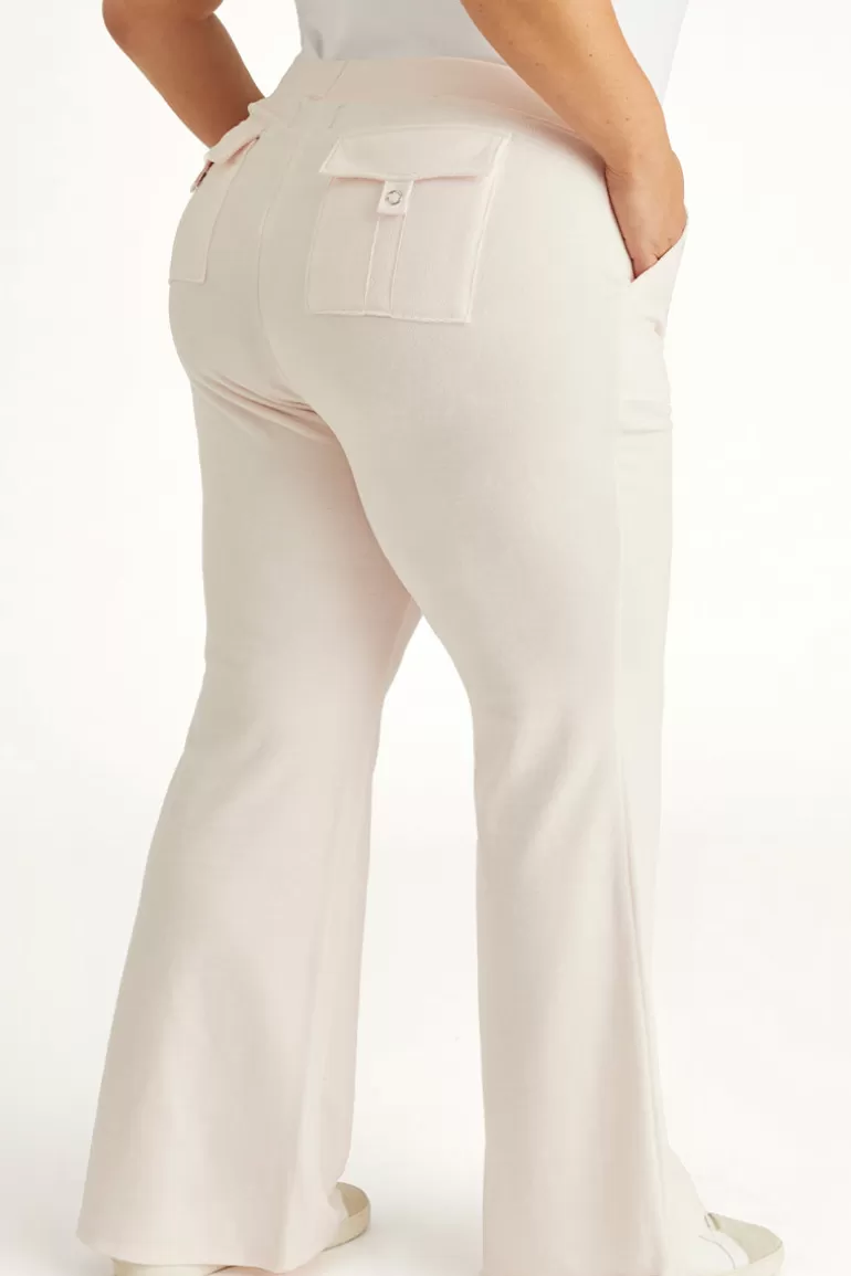 Juicy Couture Plus-Size Hollywood Snap Pocket Treningsbukser I Bomull Og Velour>Kvinner Plus-Size